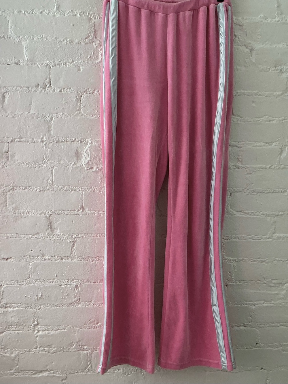 Mary Kay 2 Piece Avia Activewear Pink Velour Co-Ord Track Suit Size M Rare VTG - Picture 11 of 16